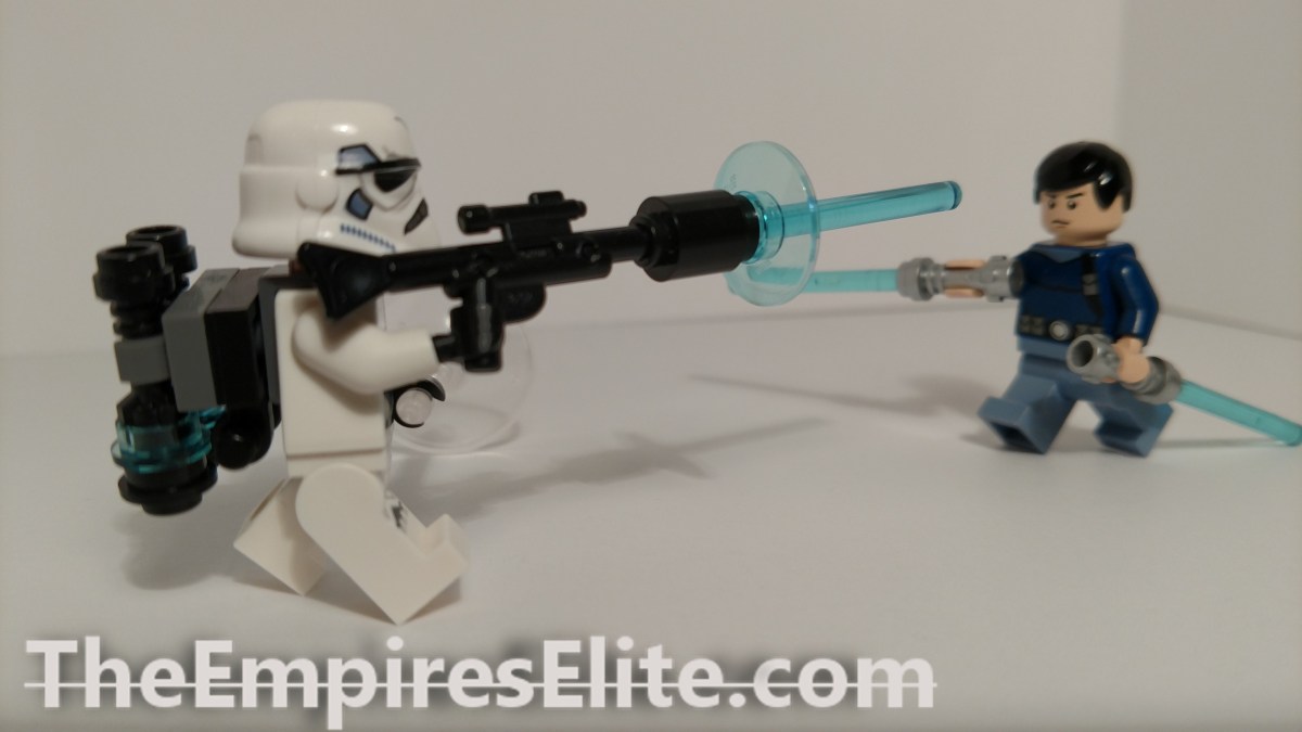 Custom Lego Minifigures: Starkiller (Light Side) and EVO&nbsp;Trooper