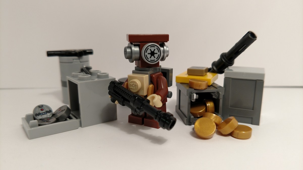 The Gand with the Plan: Lego Zuckuss (Purist&nbsp;Custom)